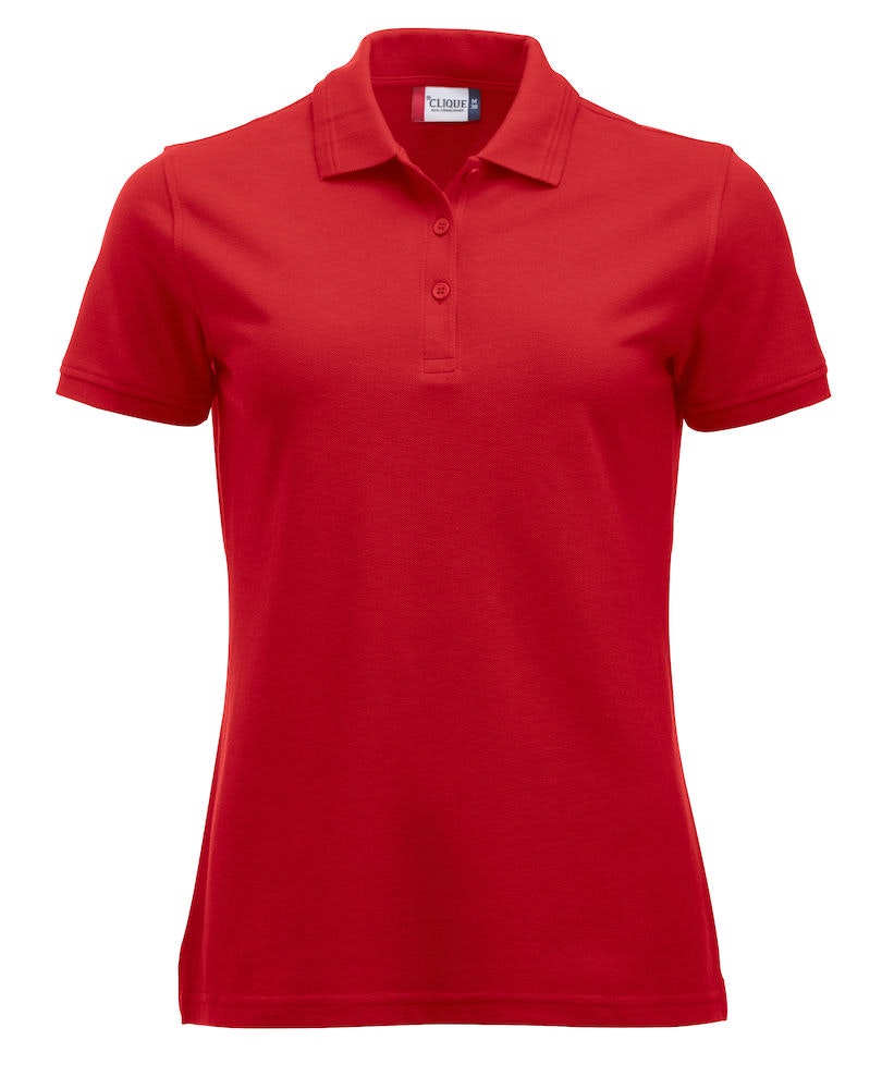 Clique damespolo Manhattan Dames 028251 - Rood - 35 - 2XL