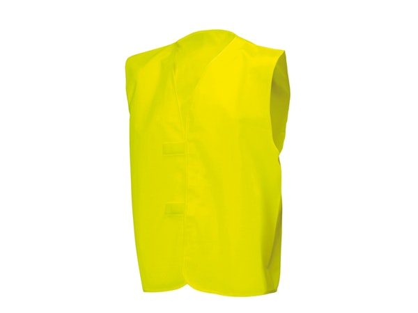 Tricorp V-BLANC Vest zonder striping (453012) - Fluor Orange - M-L